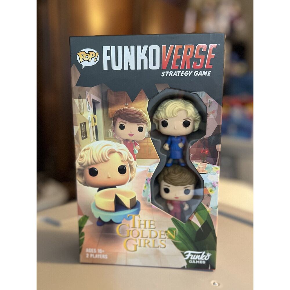 NEW Funko Pop Funkoverse Strategy Game The Golden Girls Expandalone Rose Blanche